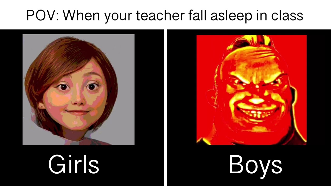 Girls vs. Boys | Mr. Incredible (6)