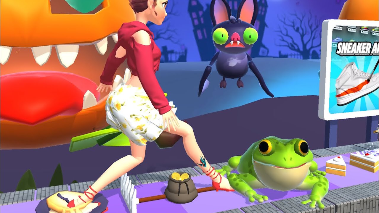 ASMR Tippy Toe 3D: Gameplay Walkthrough Part - 22 Tippy Toe Game New Update iOS, Android