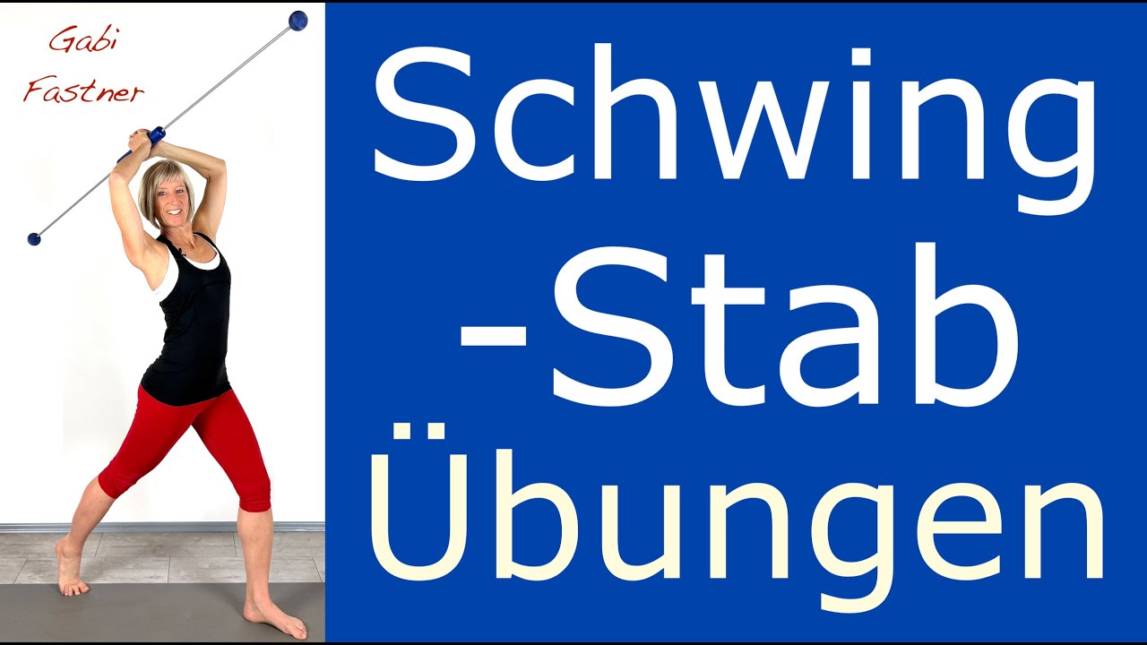🖊️32 min. Schwingstab Übungen | Tiefenmuskel - Training, Stabilisation und Form