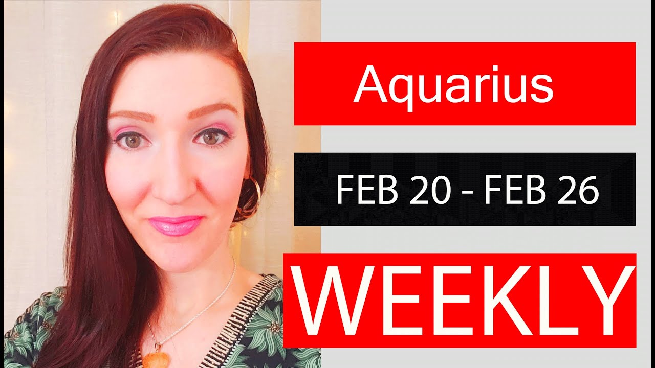 AQUARIUS WEEKLY LOVE THIS WILL MAKE YOU JUMP FOR JOY!!!! FEB 20 TO 26