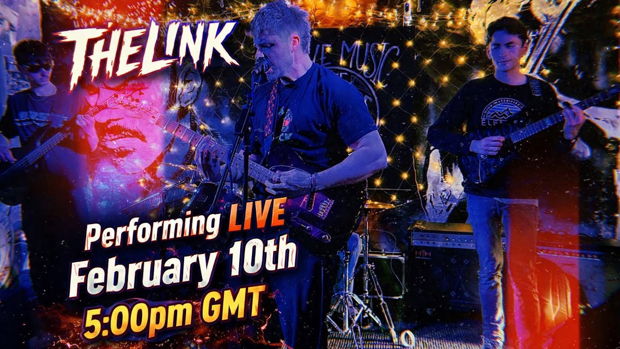 THE LINK LIVE: Raw Energy, Gritty Riffs & Pure Punk Rock🎸 @HydrusLive