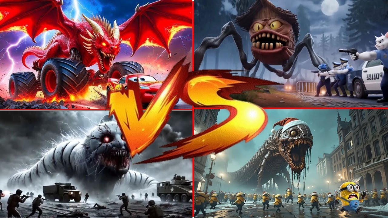 MACK SPIDER VS BRAIN MCQUEEN! 🧠🕷 Ultimate Monster Evolution Battle