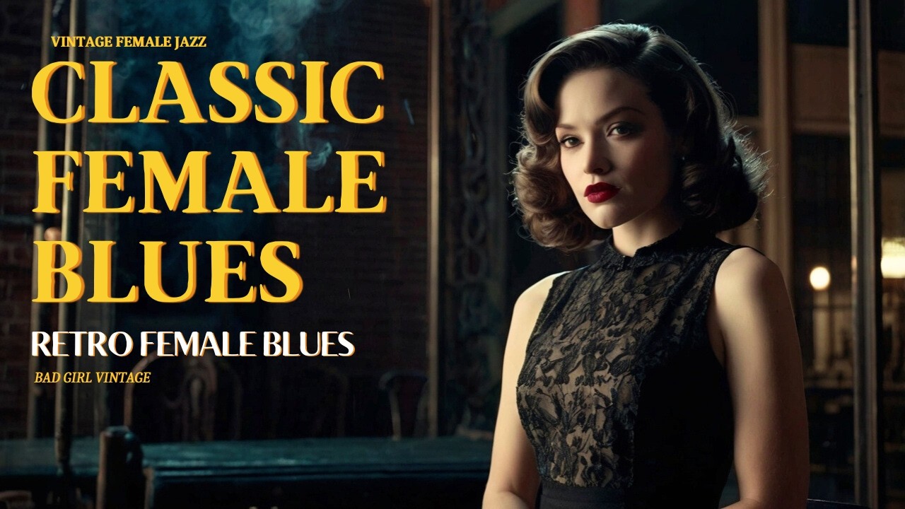 Classic Female Blues 🎷Bad Girl Vintage Jazz & Sultry Vocals