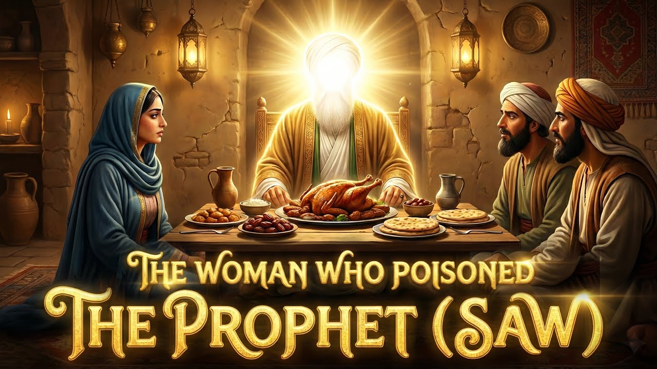 The Woman Who Tried to Poison Prophet Muhammad (PBUH) — A Powerful Story of Forgiveness