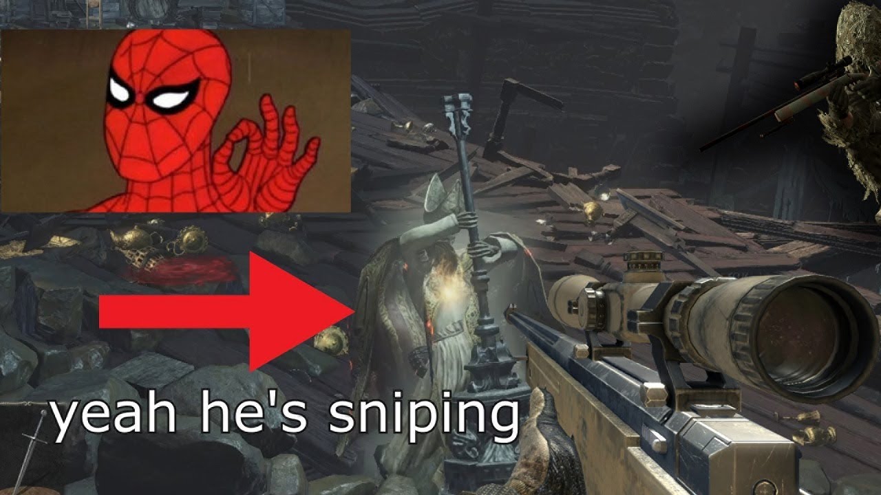 When Casuls Try to Stream Snipe - Dark Souls 3