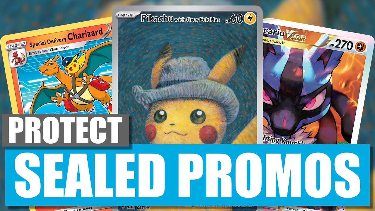 How I Protect My Sealed Pokemon Promos