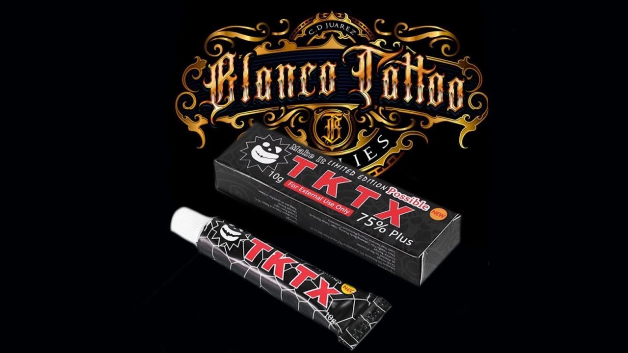 TKTX anestecia como usarla en los tatuajes