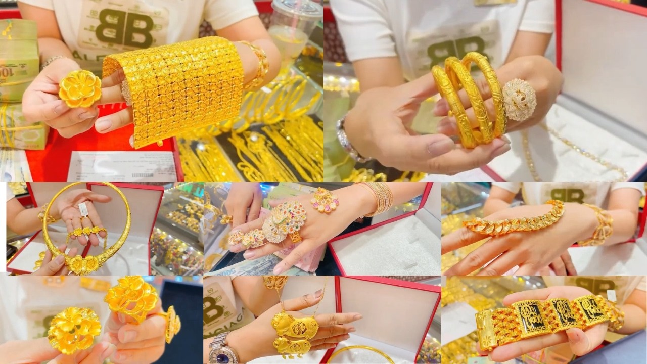 Kim Thành Thảo Cảm Ơn Chị Út Ủng Hộ Vàng 24k 980 1 Lắc Bảng Hoa 3 Lượng, 1 Nhẫn Hoa Mai 2 Chỉ 4,2.