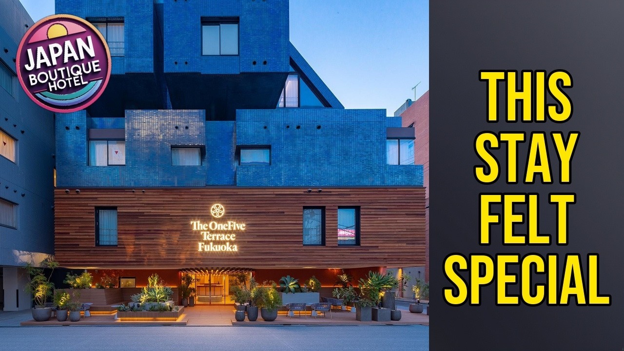 The OneFive Terrace Fukuoka - This Stay Felt Special | Fukuoka, Japan⭐