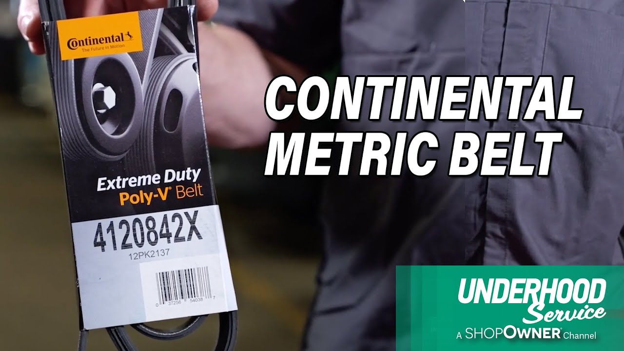 Continental Metric Belt for Import Applications