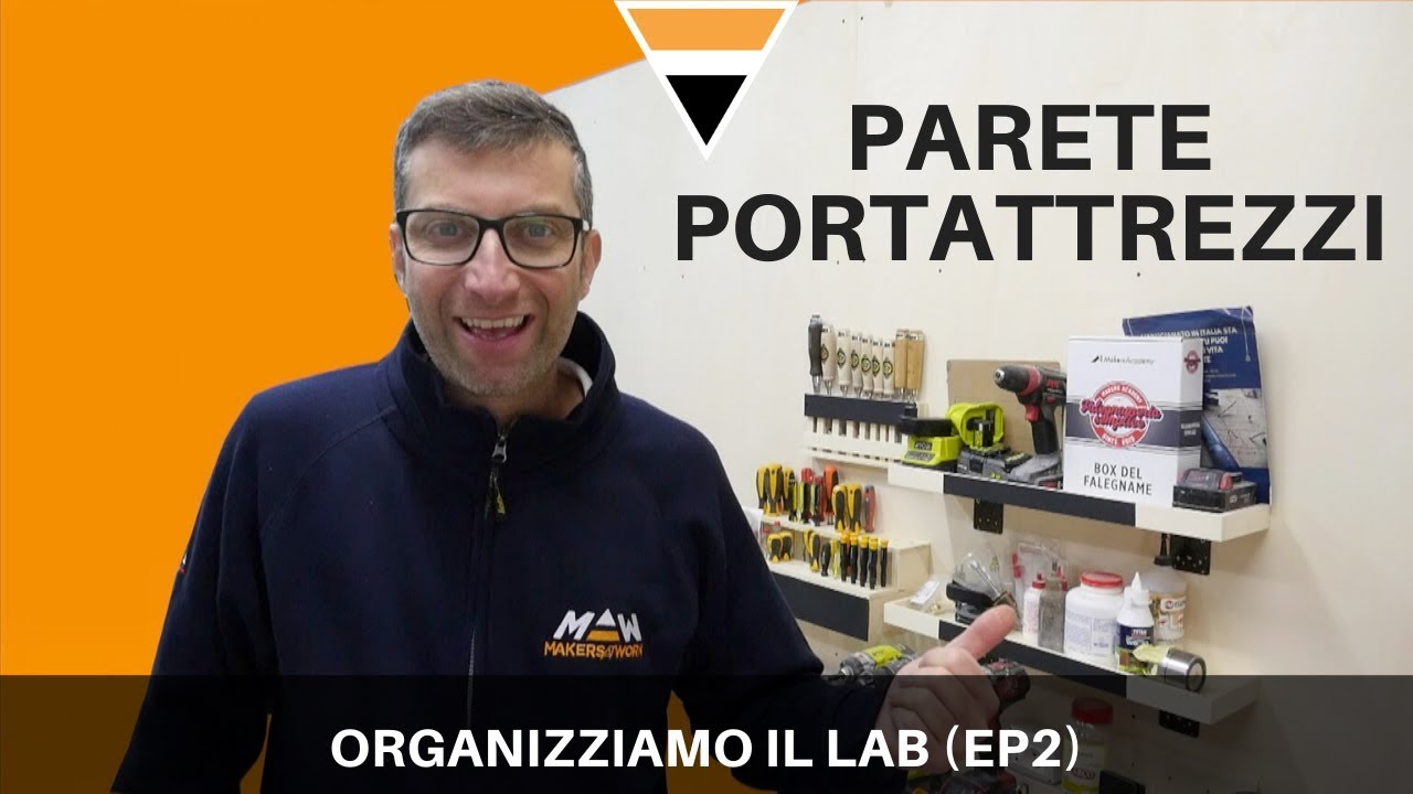 Parete porta attrezzi fai da te [OIL Ep2]