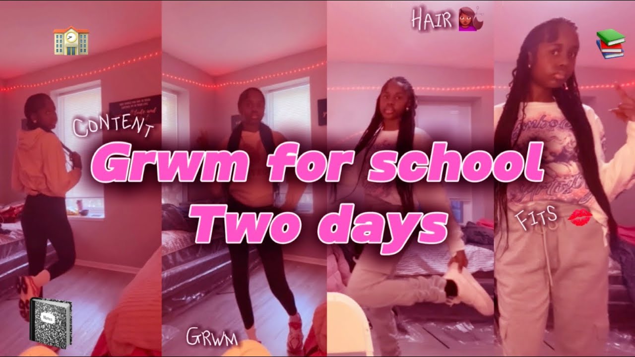 Spend two days with me getting ready for school 🏫📓📚.!!||~ Marii Daily vlogs~