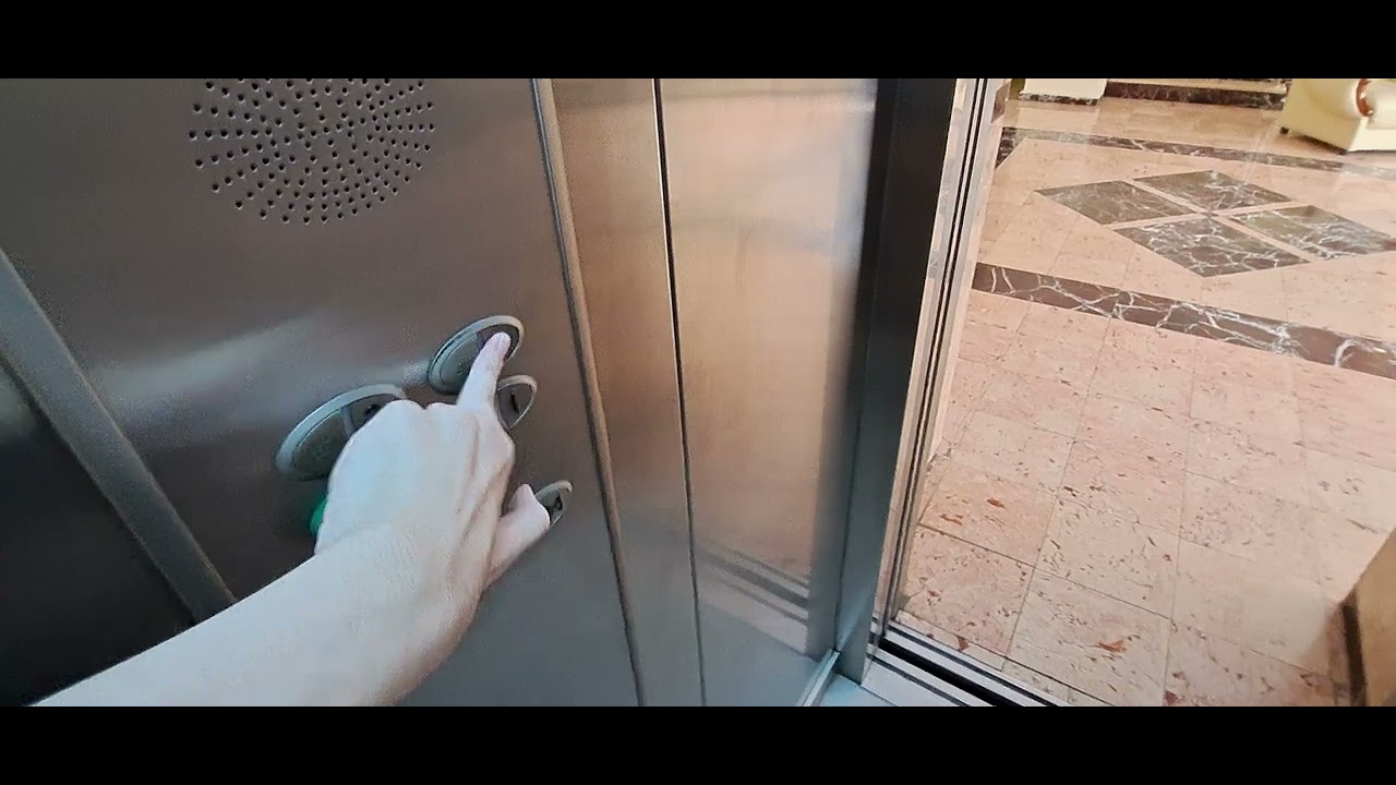 2008 Orona traction lift at Hotel Bran in Eforie Nord, Romania