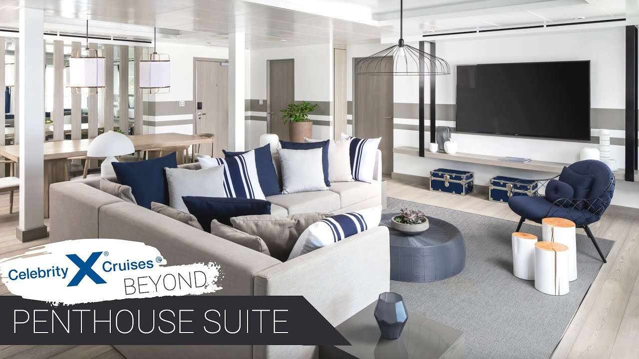 Celebrity Beyond | Penthouse Suite Full Walkthrough Tour & Review 4K | Celebrity Cruises