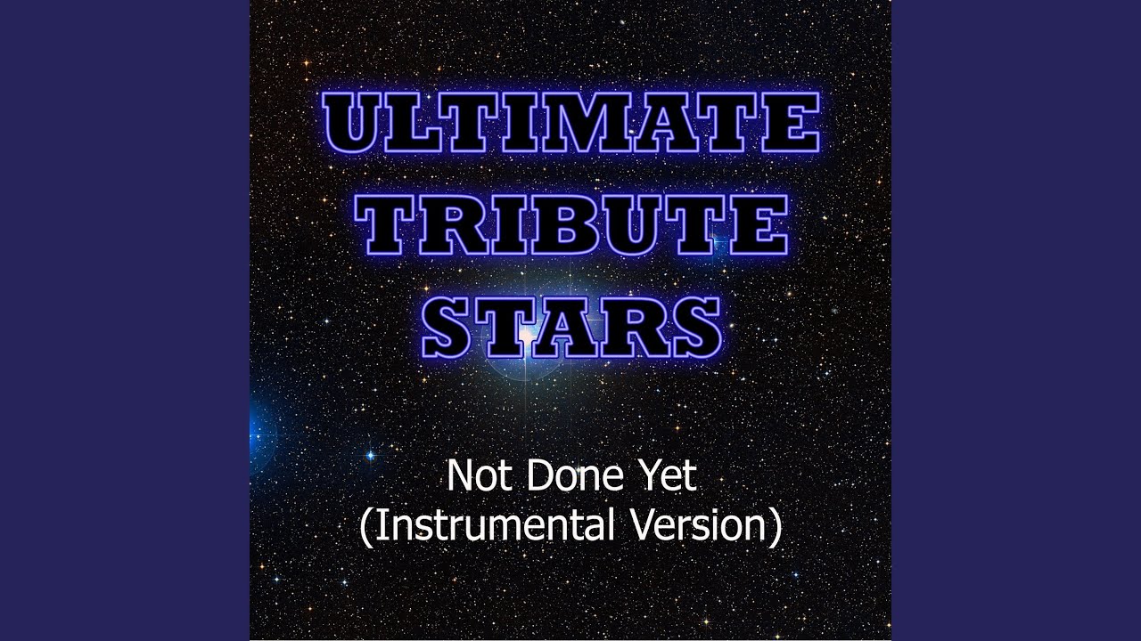 Soja - Not Done Yet (Instrumental Version)