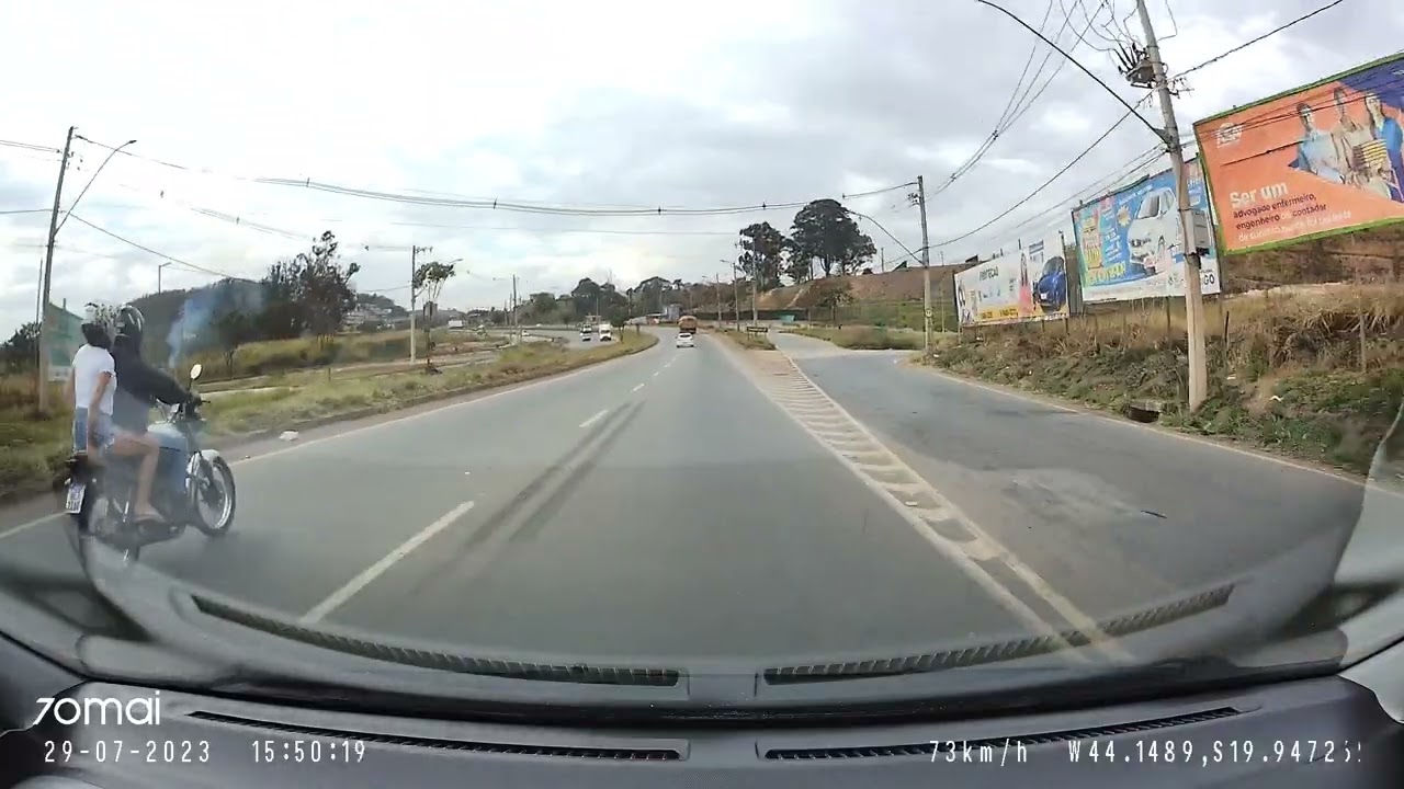 Saindo da Fernão Dias, passando pelo contorno de Betim e acessando a BR-040
