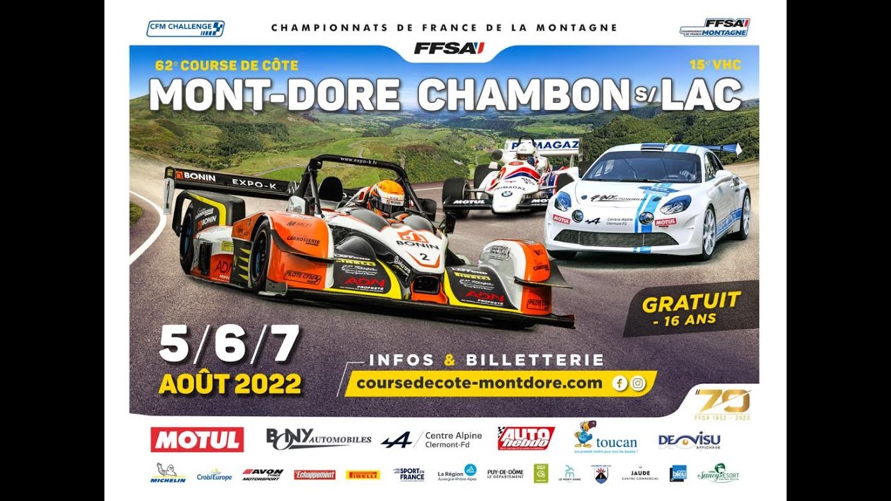 62ème Course de Côte du Mont-Dore/Chambon-sur-Lac