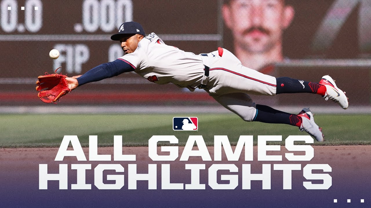 Highlights from ALL GAMES for 2nd day of MLB action! (Braves-Phillies Opening Day and more!)