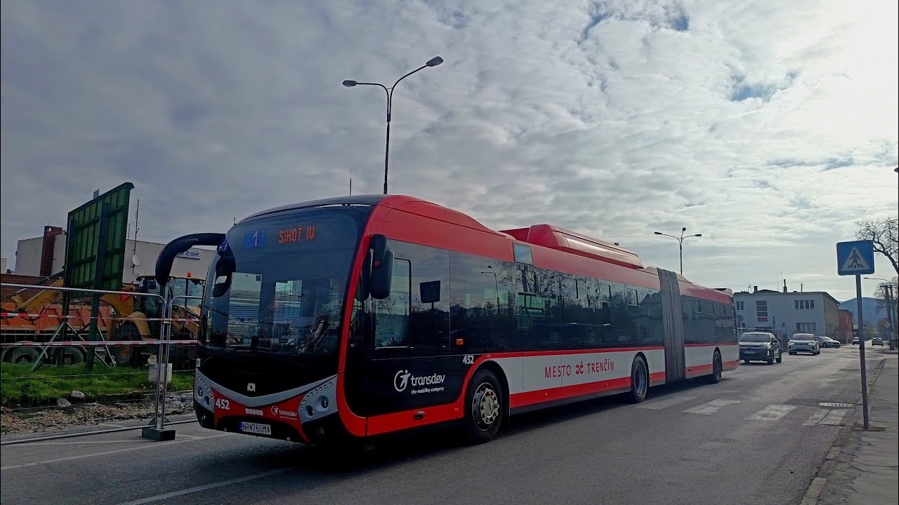 MHD Trenčín - SOR NSG 18m - Linka 24
