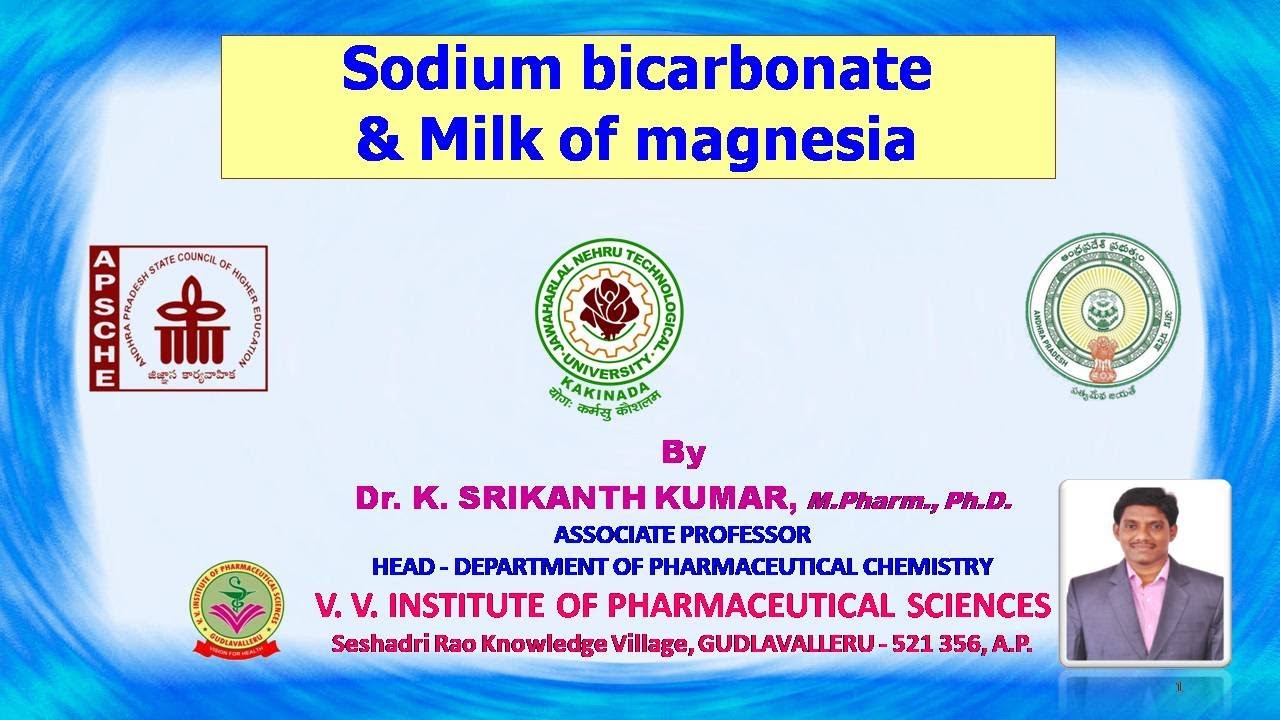 Sodium bicarbonate & Milk of Magnesia