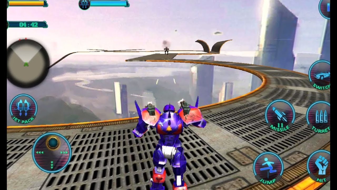 ► Flying Superhero Robot Monster Transform Fighting Episode#2 - Android Gameplay