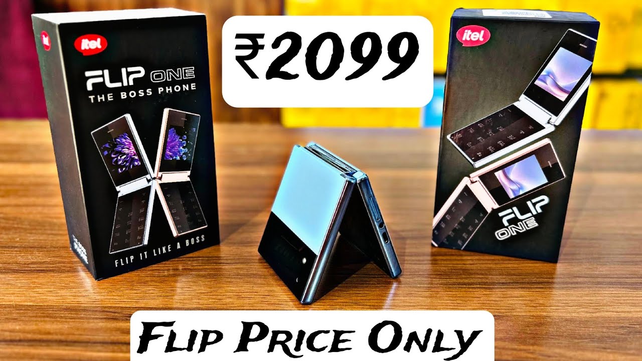 Flip Mobile In Only ₹2099 🤯 | Itel Flip One Unboxing Video | #flipmobile #itelmobile #unboxing #flip