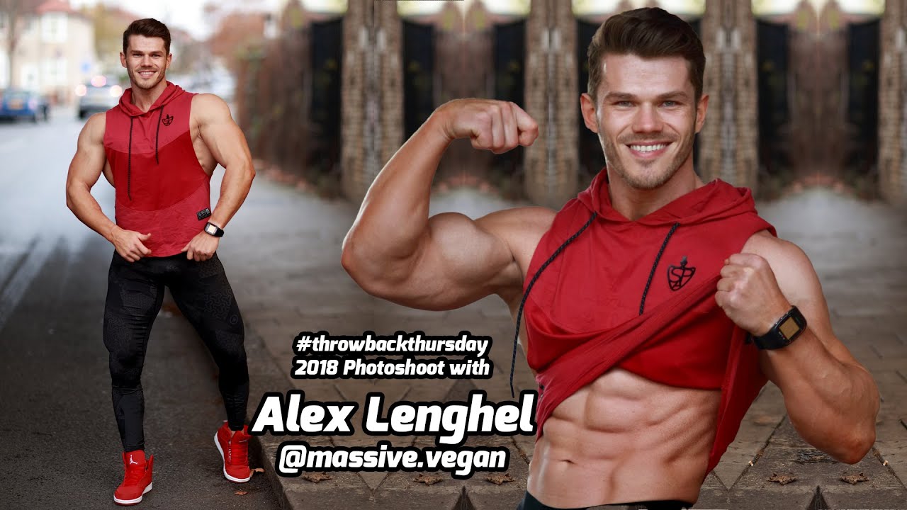 ThrowbackThursday Shoot with Vegan Bodybuilding Champion Alex Lenghel