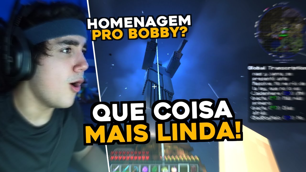 ROIER REAGE À HOMENAGEM DO TAZERCRAFT AO BOBBY (LEGENDADO)
