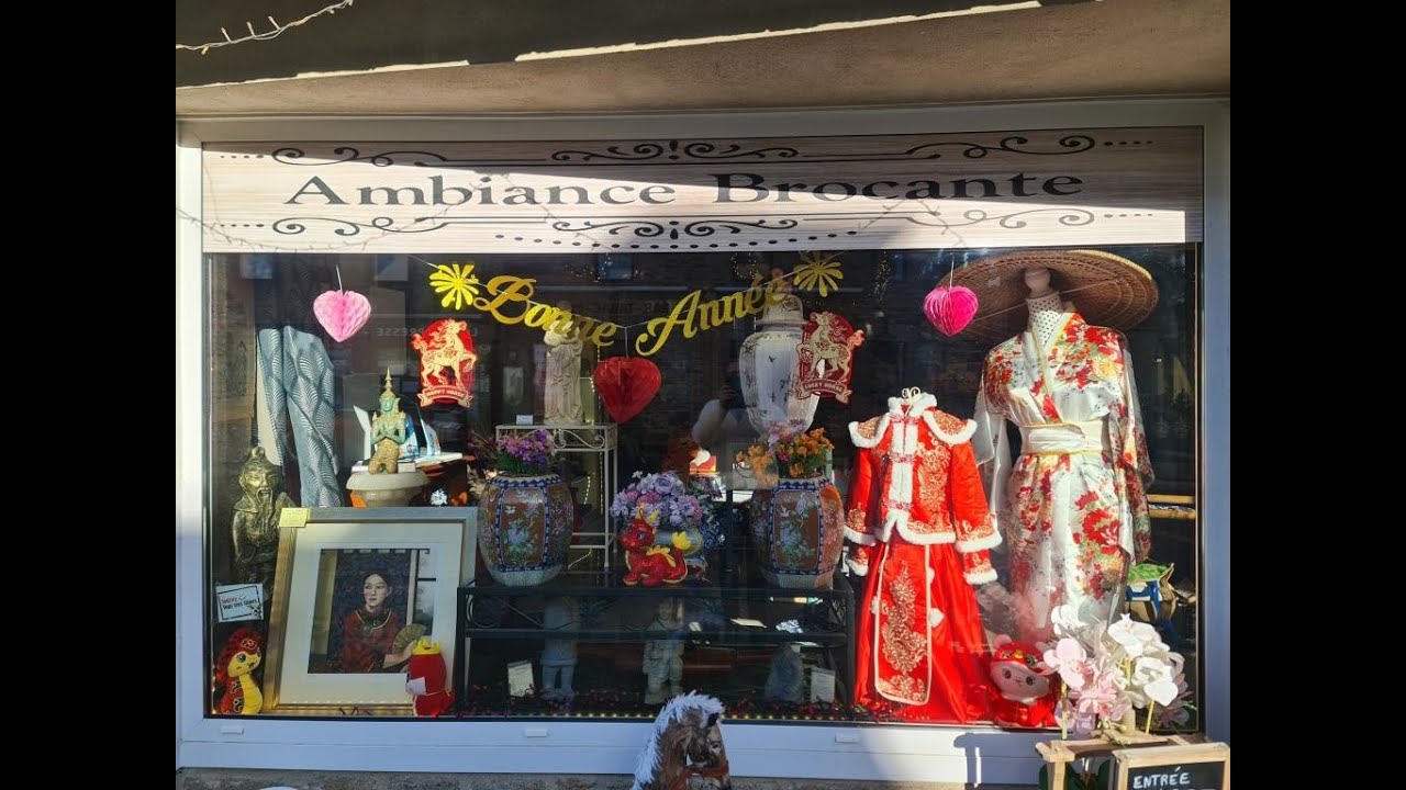 Visite d'Ambiance Brocante pour la Saint Valentin et le Nouvel An Chinois
