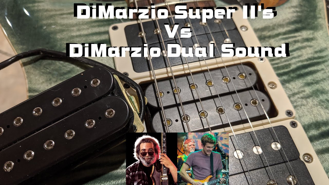 Звукосниматели DiMarzio Super 2 II против Dual Sound | Джерри Гарсия и Джон Майер: тестирование з...