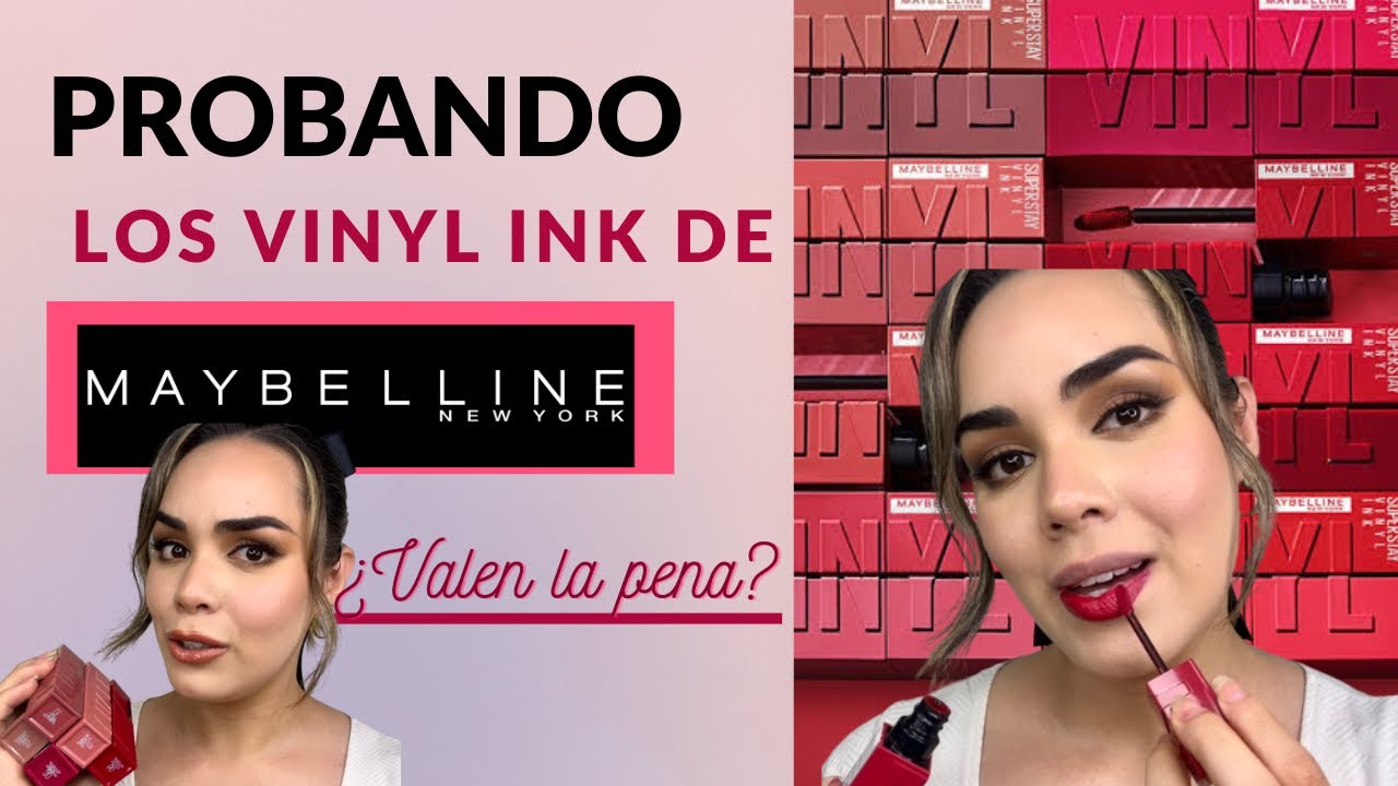 SUPERSTAY VINYL INK (Maybelline) Reseña y tonos favoritos. ¡Tienes que ver esto antes de comprarlos!