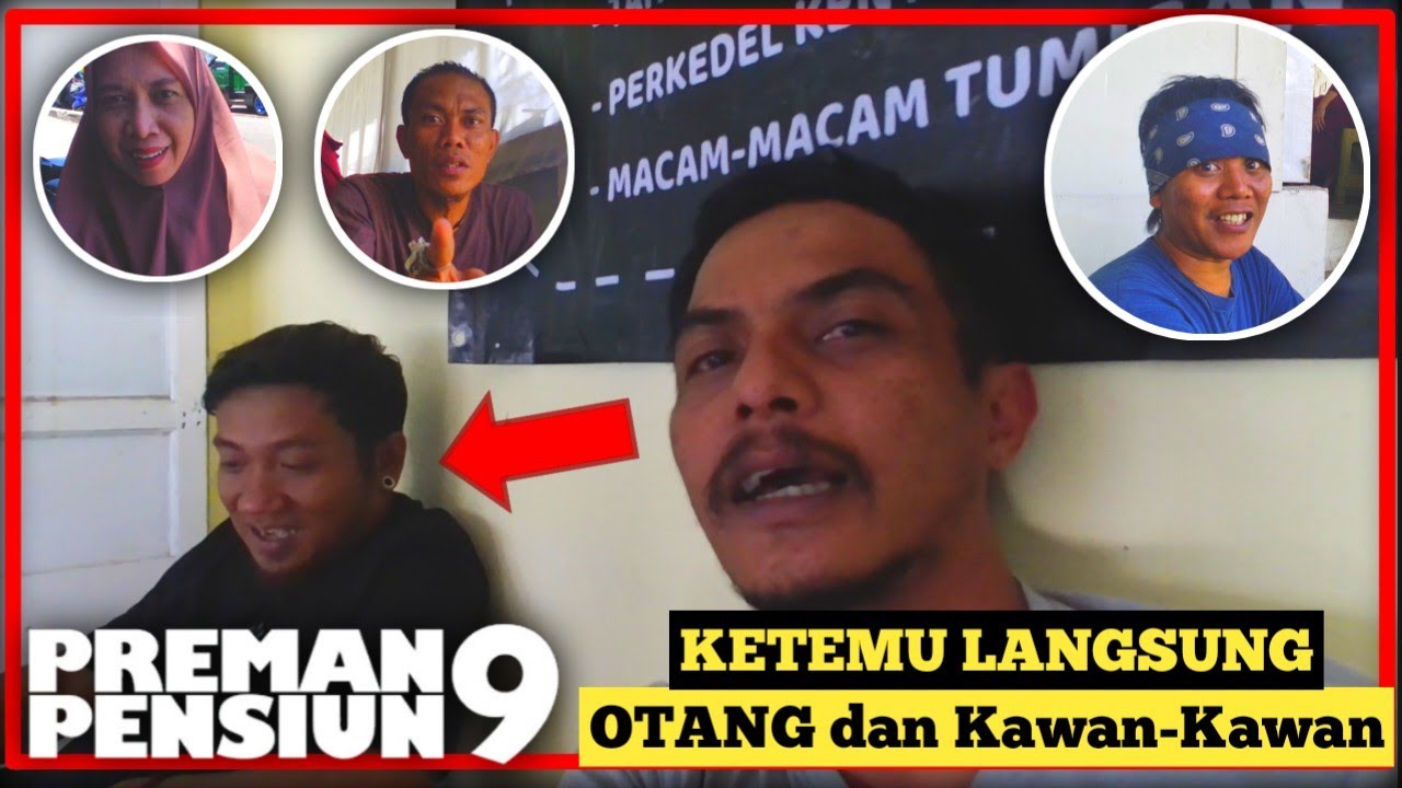 Di Warung Bi Yayah Terminal CICAHEUM Kita Langsung Berinteraksi sama Otang PREMAN PENSIUN Dkk