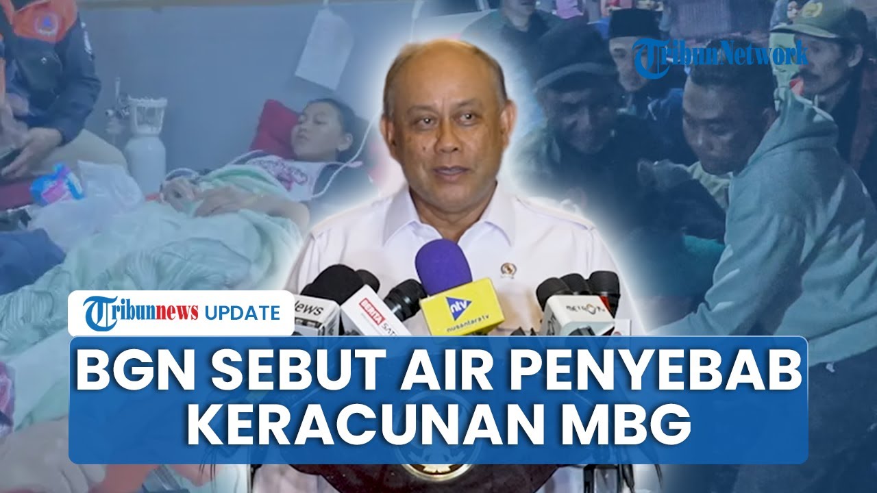 Kepala BGN Sebut Air Jadi Biang Kerok Banyaknya Kasus Keracunan MBG