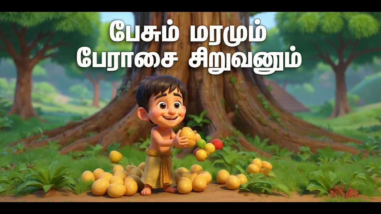 👦🌳 சிறுவனும் மாய மரமும் | Latest Kids Animation Story Tamil | Kids Animation Story Tamil