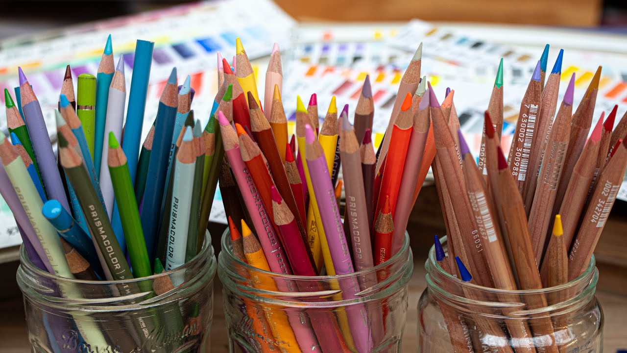 Colored Pencils Lightfastness | Polychromos, Prismacolor, VanGogh, Luminance Caran D'Ache, ...