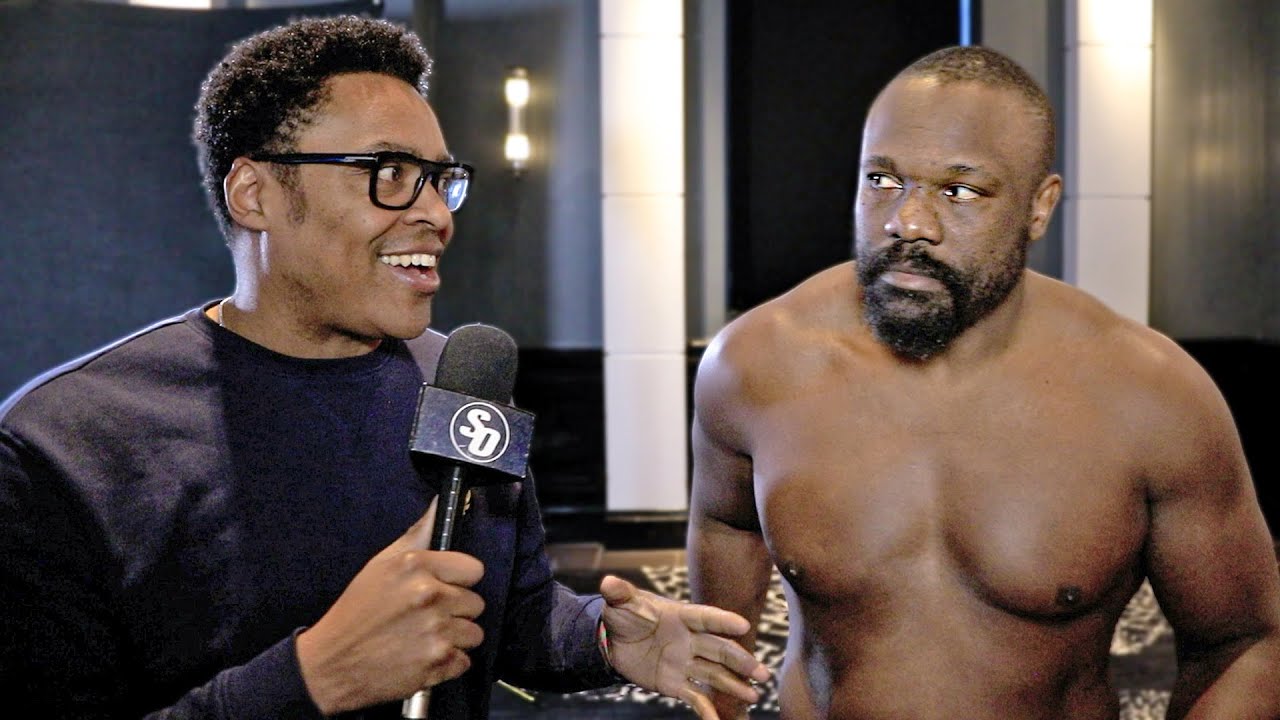 Derek Chisora CONFRONTED over TRUMP & FARAGE, HEATED CLASH with Radio Rahim
