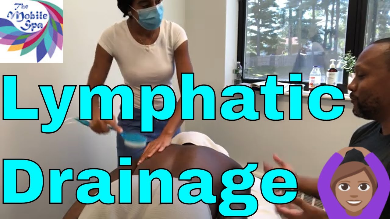 How to do Lymphatic Drainage Massage, CEU class is wonderful for medical massage therapist Pt. 1
