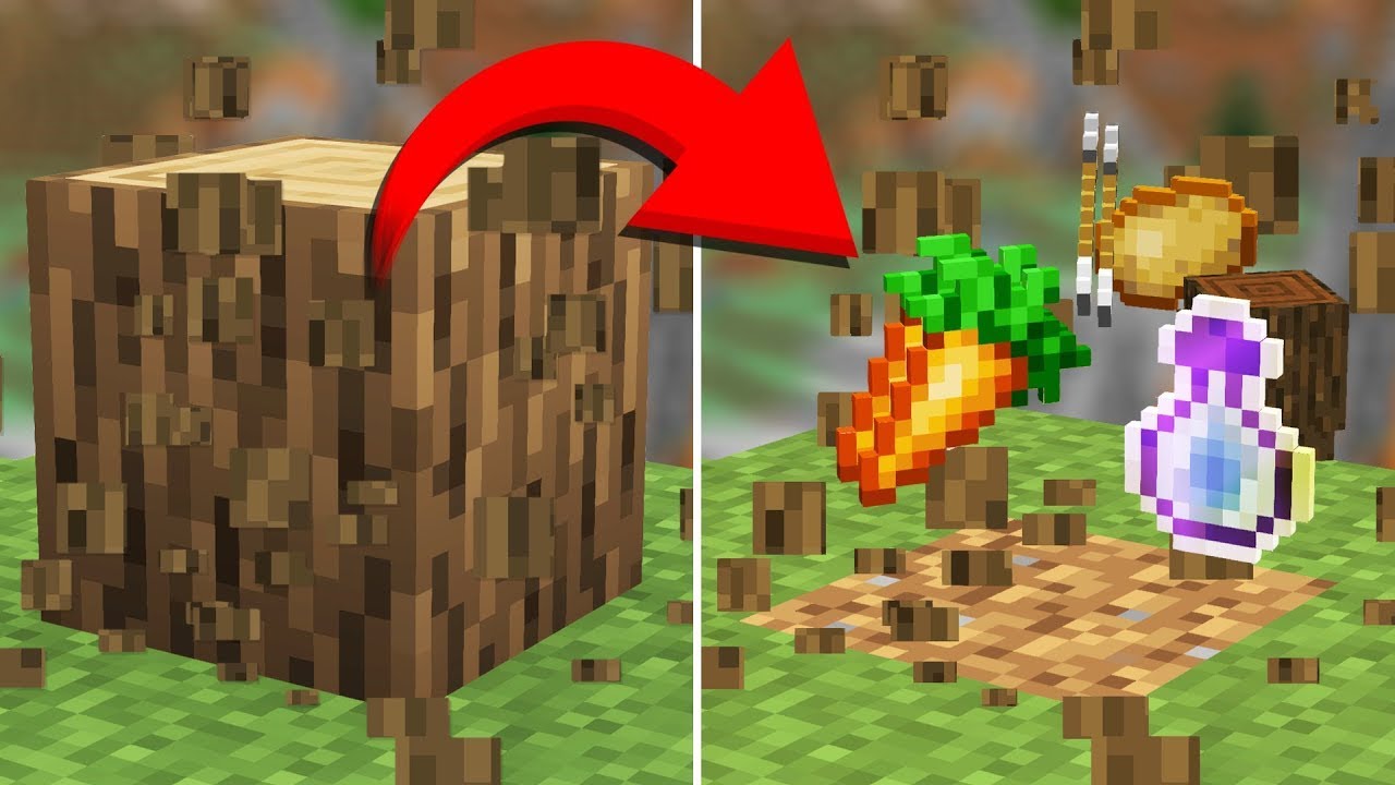 Minecraft, ale dropy sú náhodné...