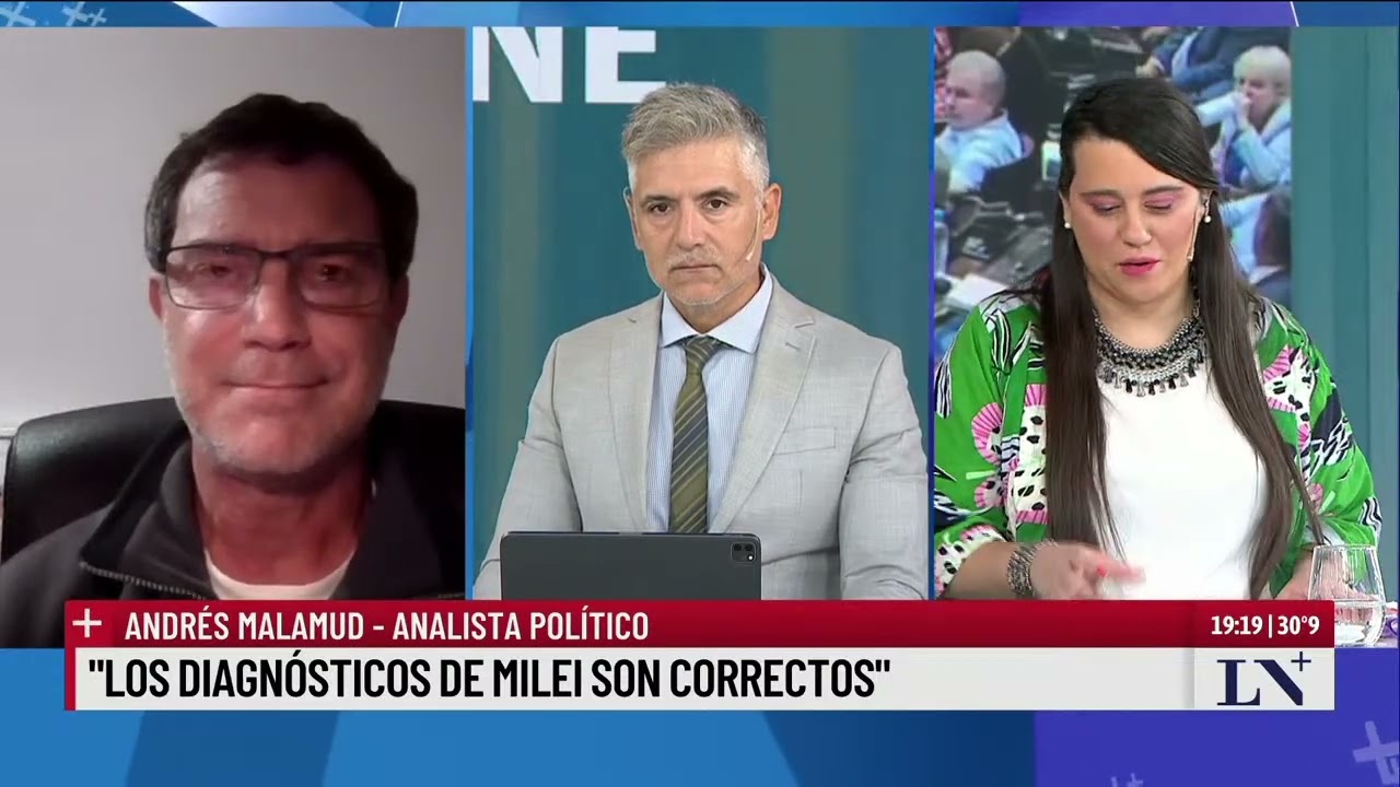 Andrés Malamud: "Los diagnósticos de Milei son correctos"