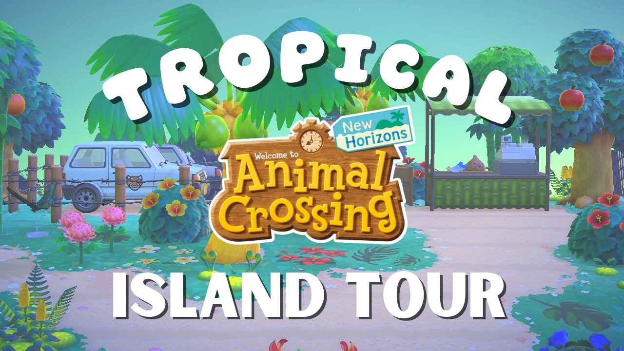 Tropical Island Tour │ Animal Crossing New Horizons