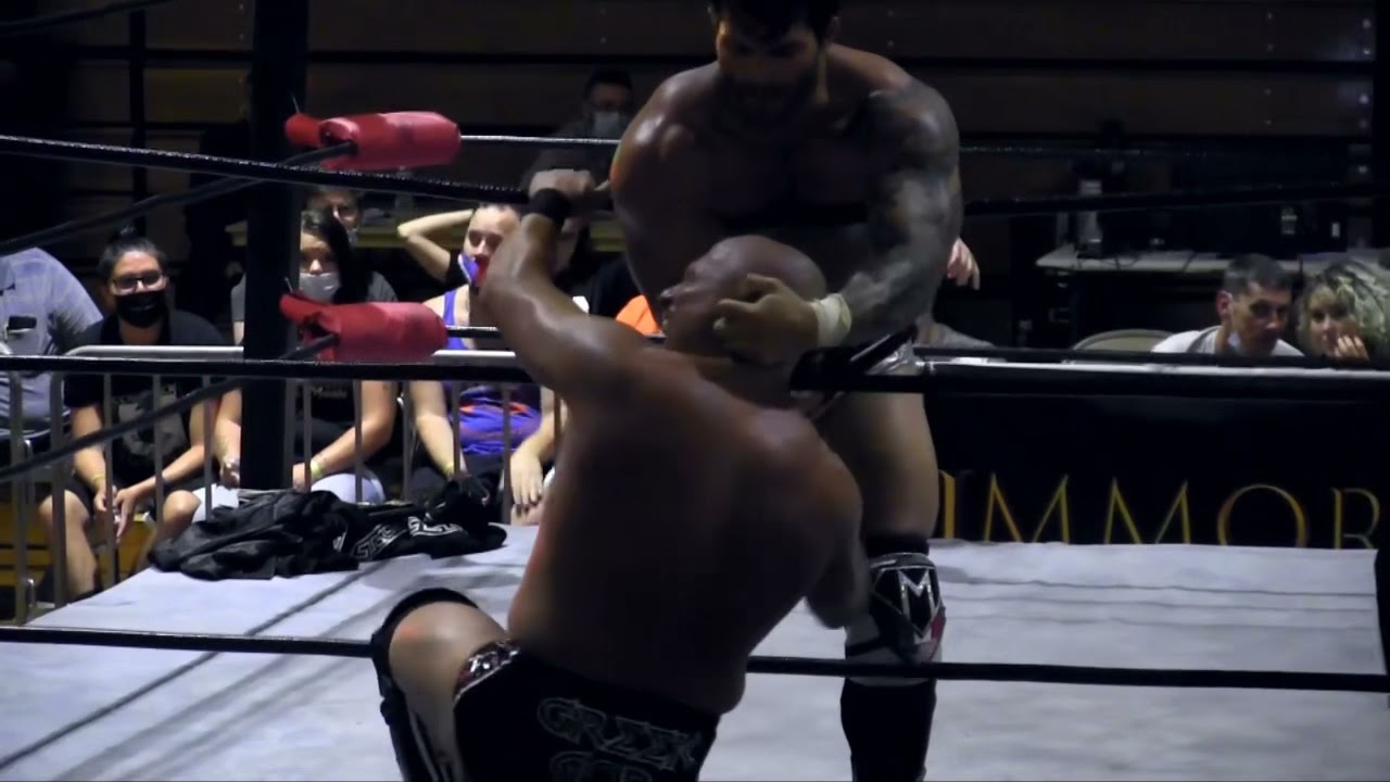 Greek God Papadon vs Man of Steel Mike Verna - ICW - Immortal Championship Wrestling
