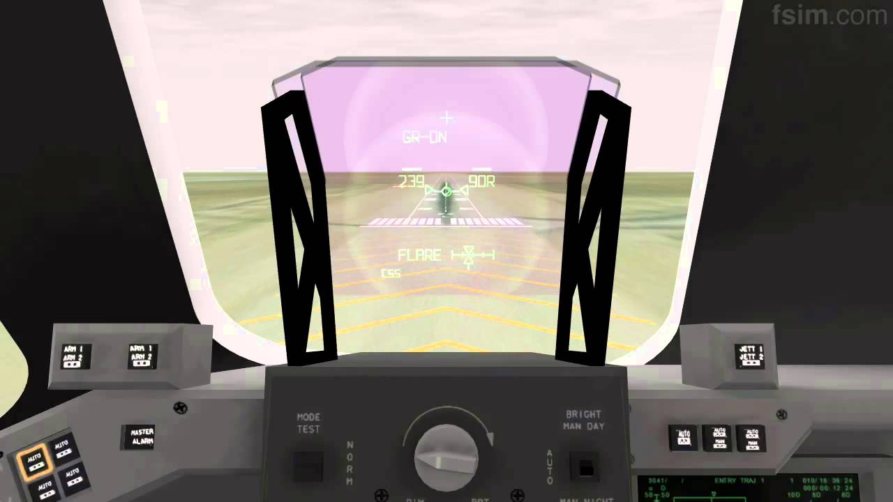 Fsim Space Shuttle Perfect Landing