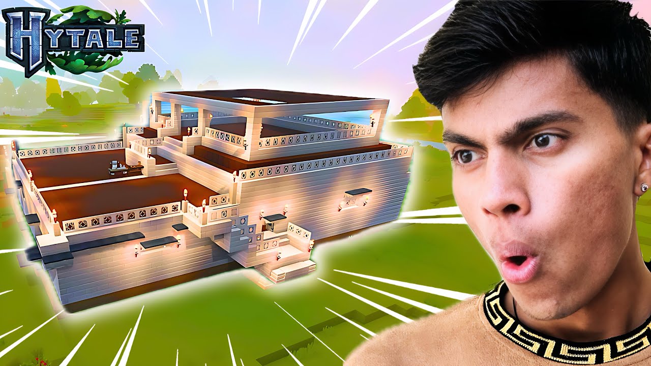 I Built The BIGGEST Base In Hytale… And It’s INSANE 😳 | Hytale Ep 2