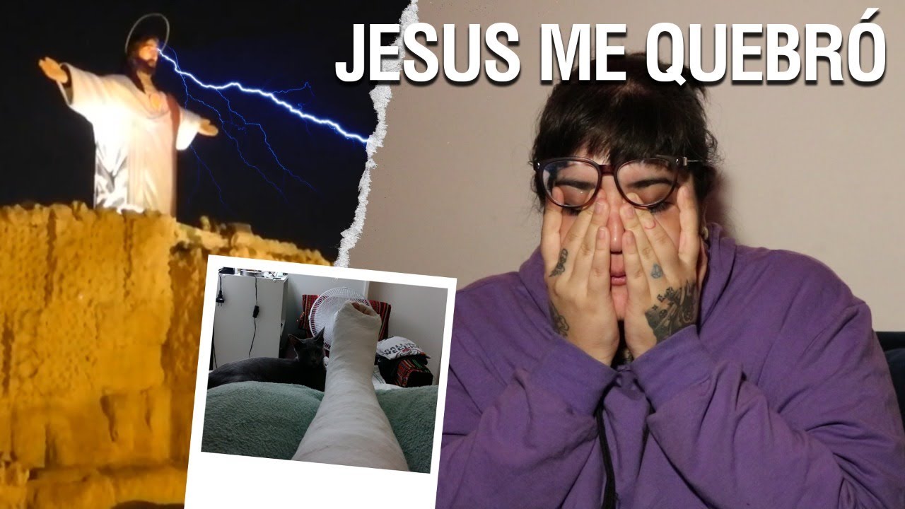 JESUS ME QUEBRO UN PIE