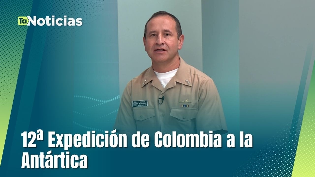 En Consejo de Redacción, Darío Eduardo Sanabria Gaitán, director del Programa Antártico Colombiano
