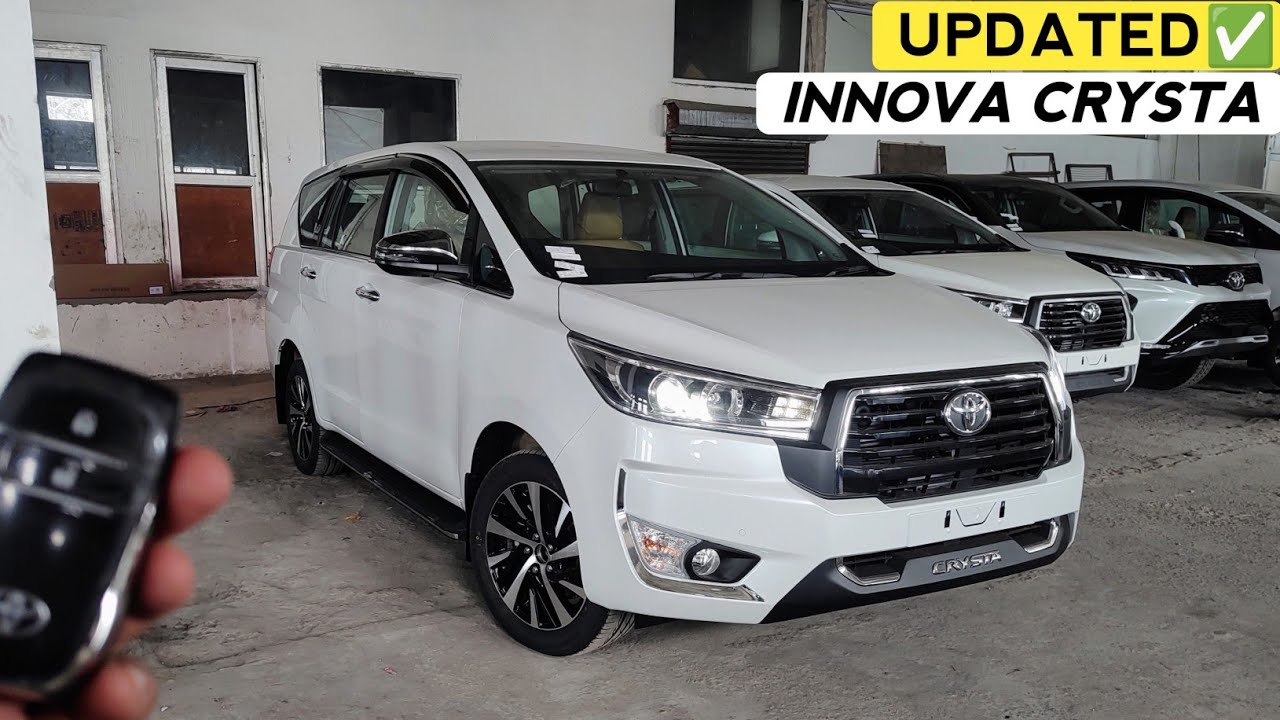 Updated✅ New Toyota Innova Crysta ZX 2023