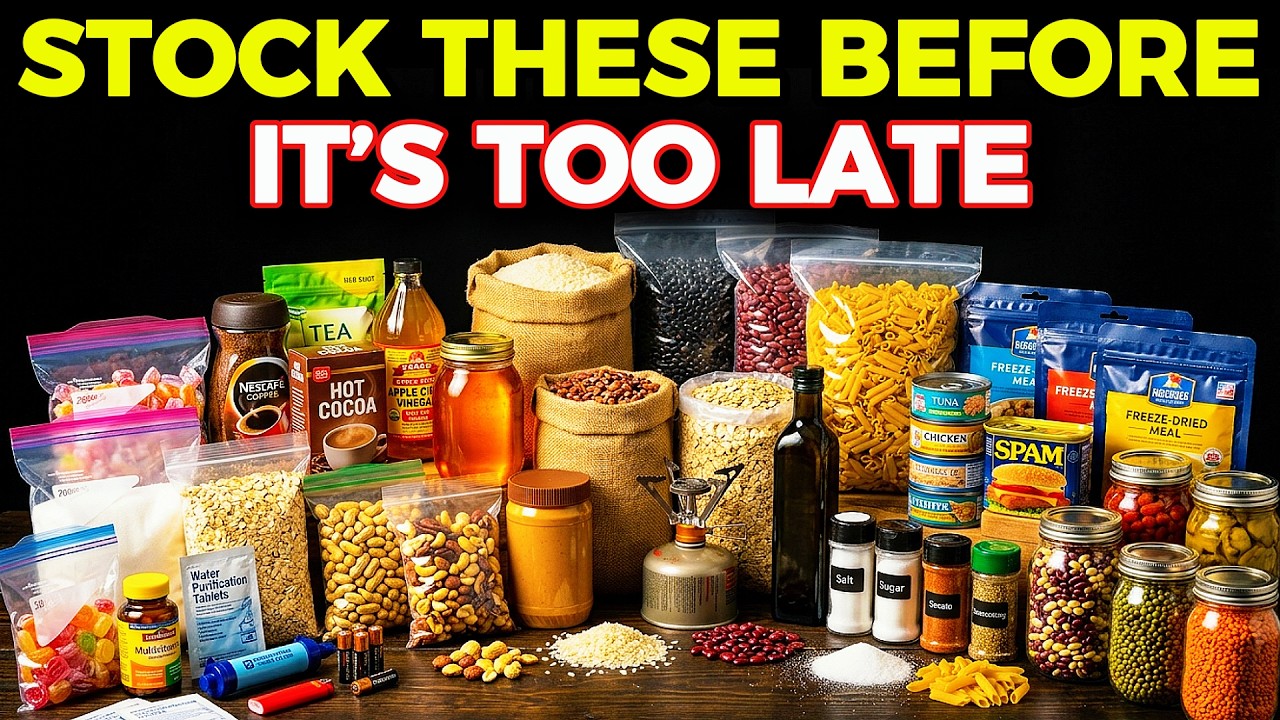 15 Foods You'll Wish You Stockpiled When Crisis Hits