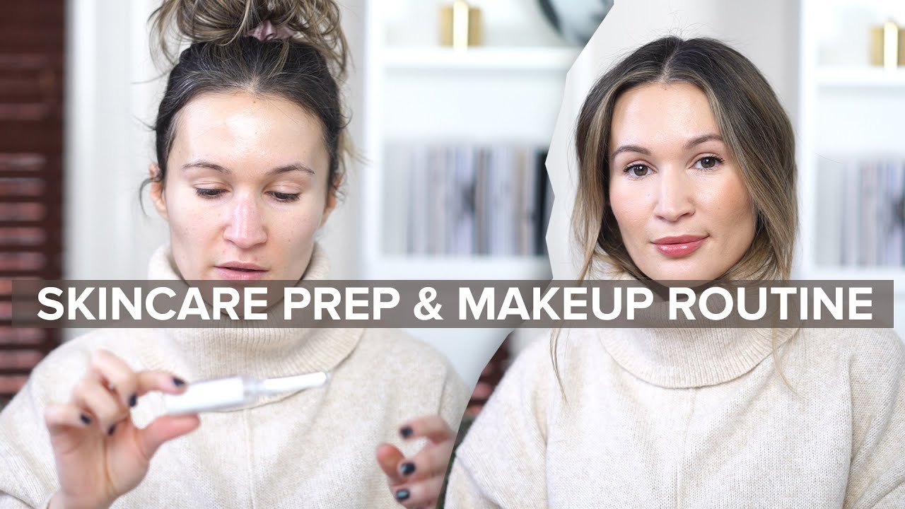 Winter Skincare Prep & Quick Workday Makeup Routine ⛄️| ttsandra