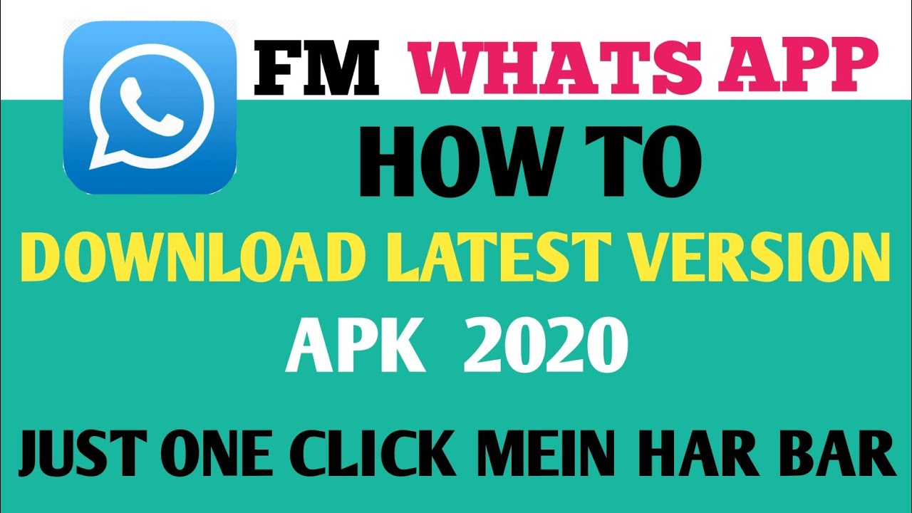 How to download FM whatsapp latest apk every time | FM whatsapp notification problem fixed | Hindi