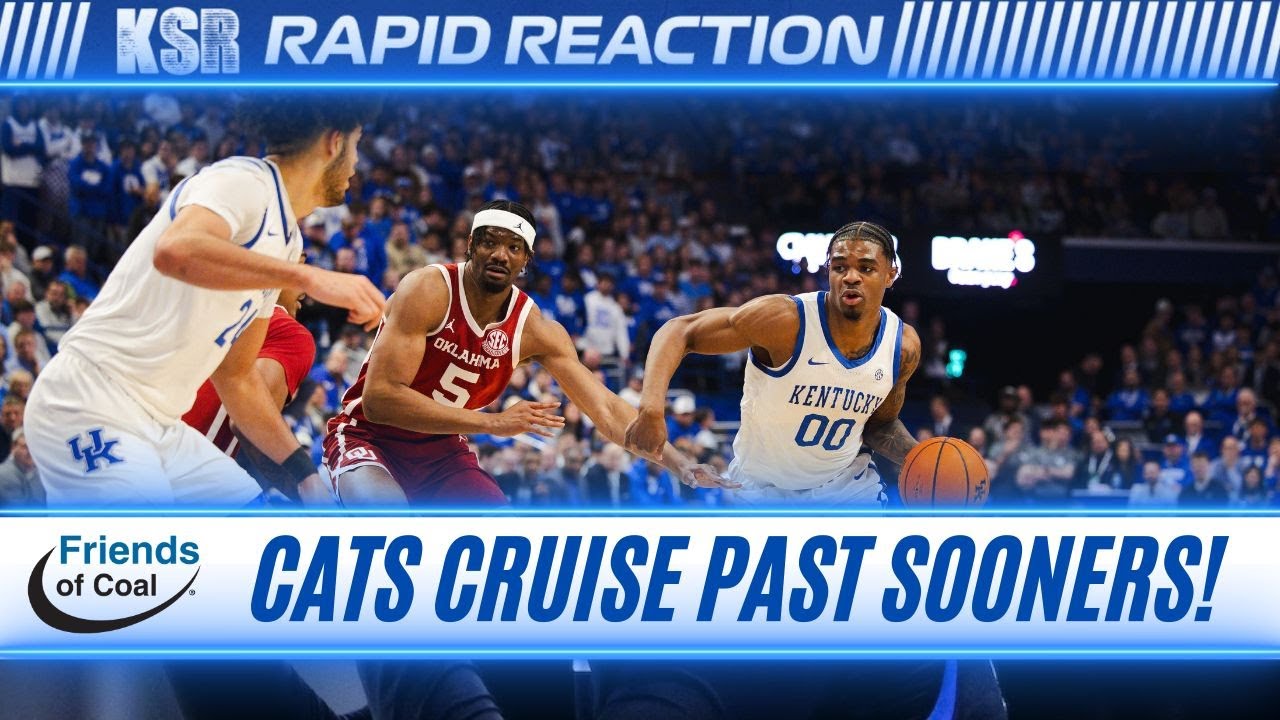 Kentucky Beats Oklahoma For 7th Win in 8 Games! | Rapid Reaction